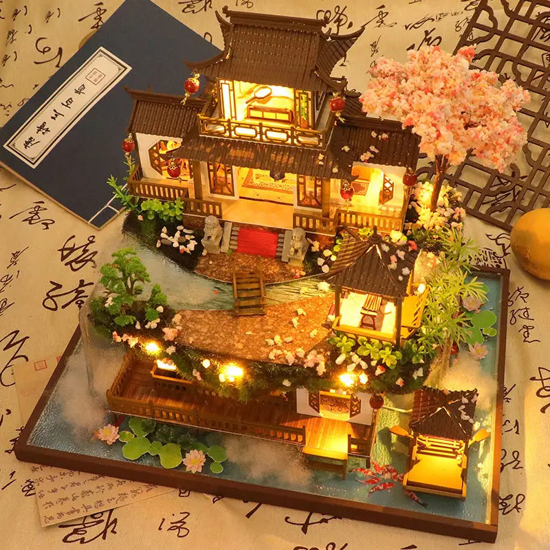 Sikunuo | DIY Wooden Chinese Ancient Casa Miniature Building Kit