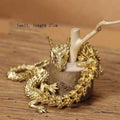 Sikunuo | Mystic Scales 3D Brass Dragon Home Decor
