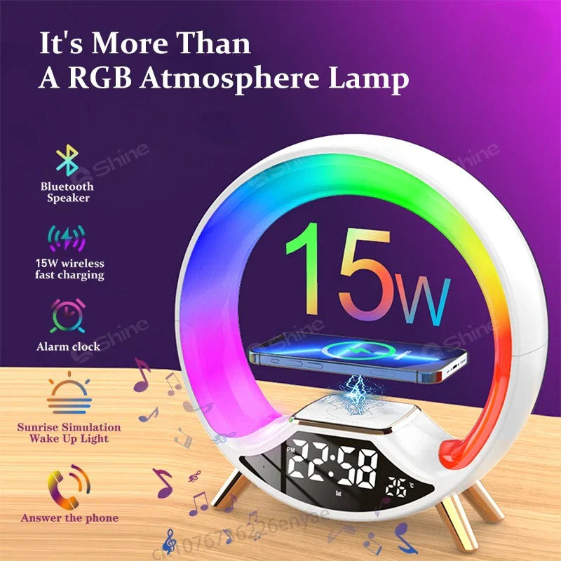 Sikunuo | Ultimate Bedroom Atmosphere Multifunctional Speaker Night Lamp