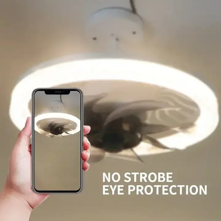 Sikunuo | 3in1 Remote Control Noise-Free Noise Elegant Fan Lamp