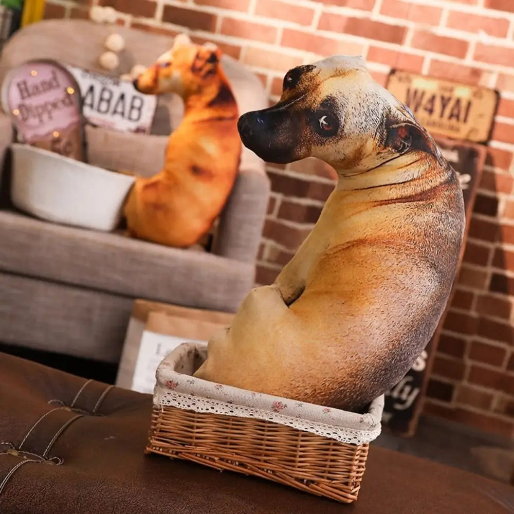 Sikunuo | Realistic Dog Soft Dog Plush Pillows