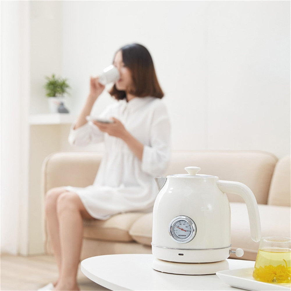 Sikunuo | Retro Style Electric Temperature Control Kettle
