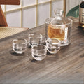 Japanese Glass Set – Elegant Sake & Whisky Set | Perfect for Bar & Home | Sikunuo