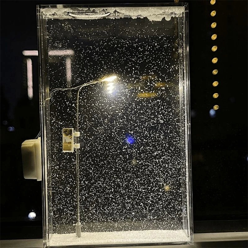 Sikunuo | LED Streetlamp Snowfall Effect Decor