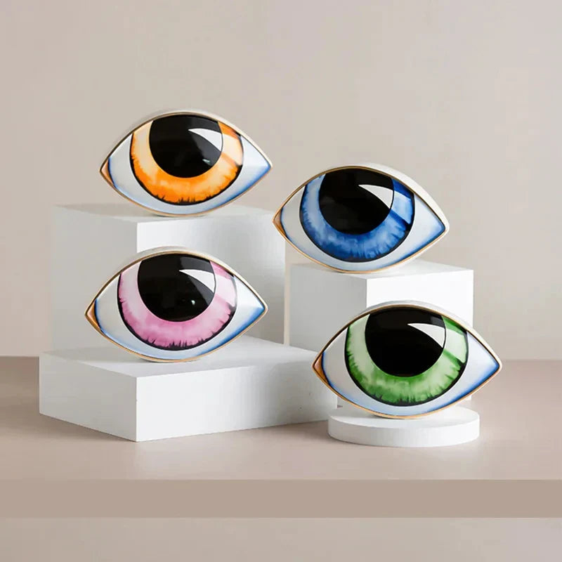 Sikunuo | Mystic Eye Sculpture Ceramic Home Decor
