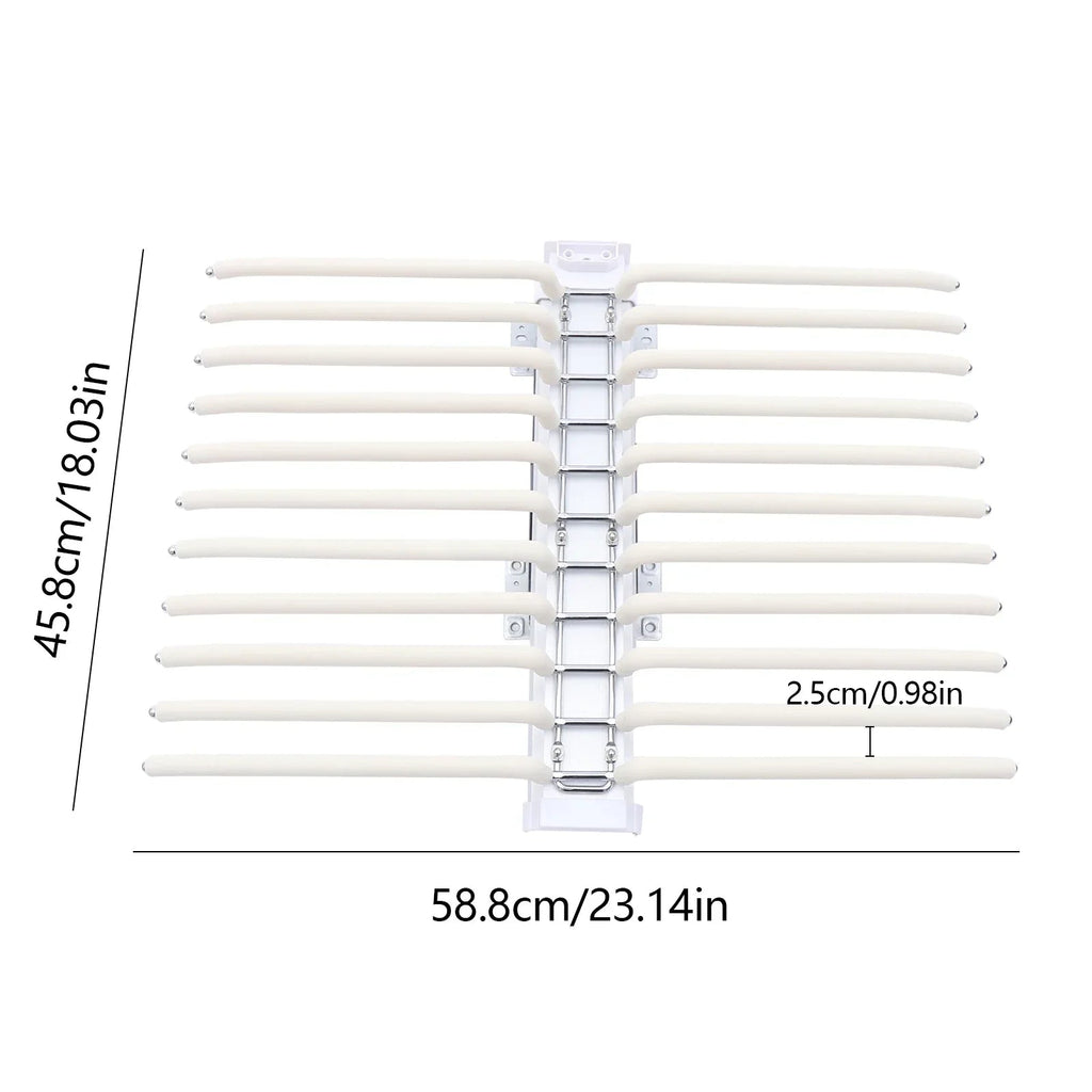 Sikunuo | Smart Slide-Out Rail Cloth Organizer