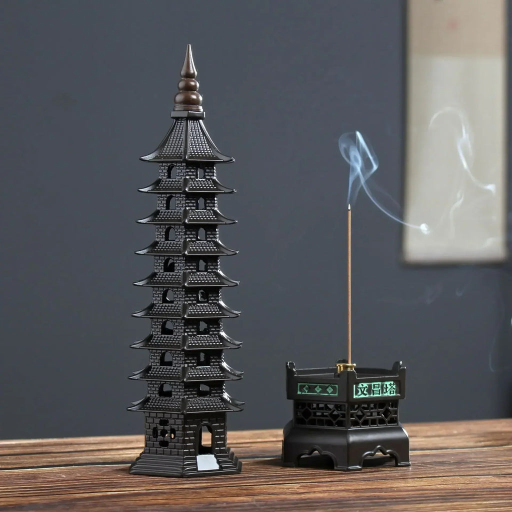 Sikunuo | Zen Tower-Style Smoke Waterfall Incense Burner