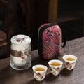 Sikunuo | Forest Deer Ceramic Tea Set