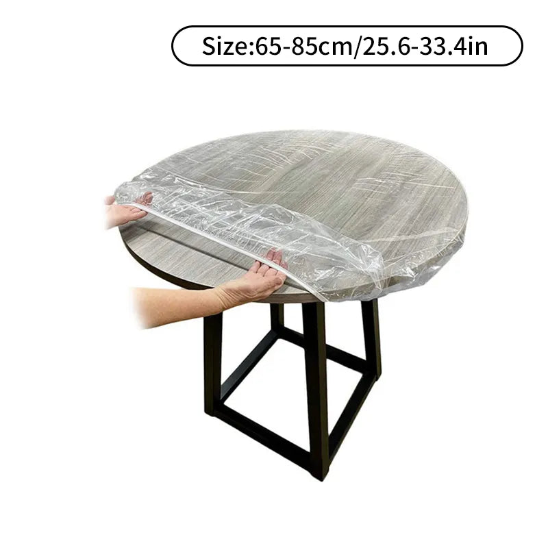 Sikunuo | Transparent PVC Waterproof Long Life Protective Table Cover