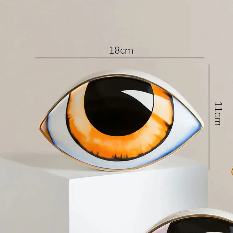 Sikunuo | Mystic Eye Sculpture Ceramic Home Decor
