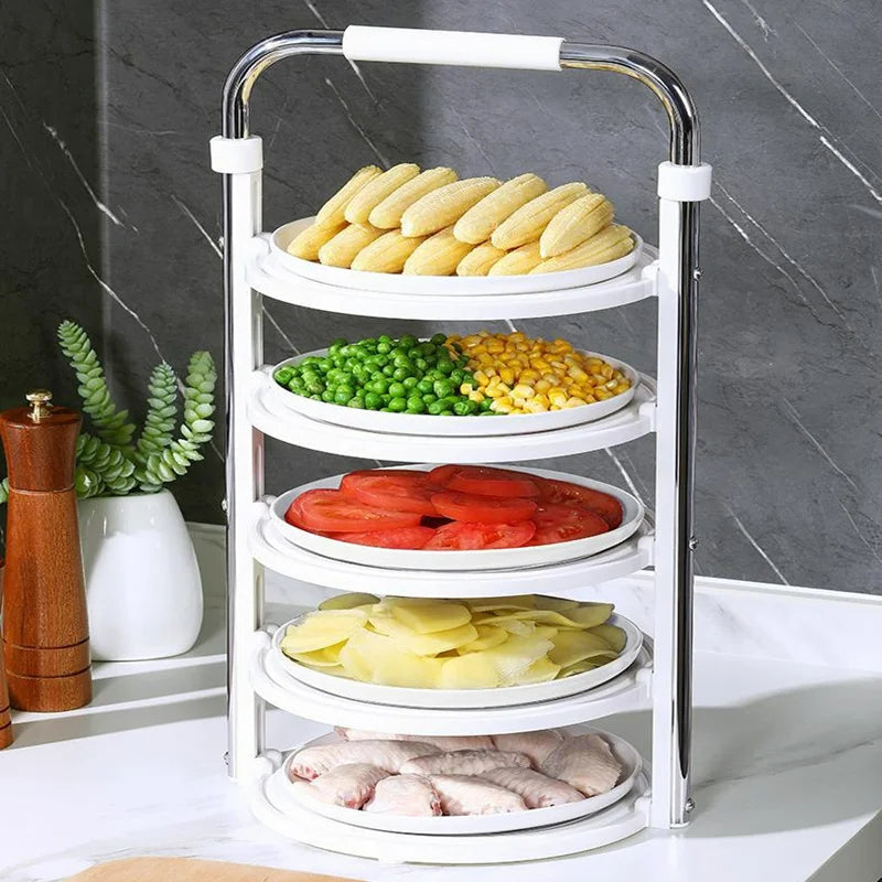 Sikunuo | Stack Ease Compact Kitchen Organizer Rack