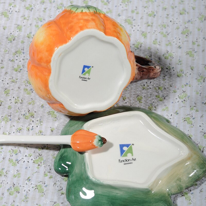 Sikunuo | Creative Ceramic Pumpkin Mug Set