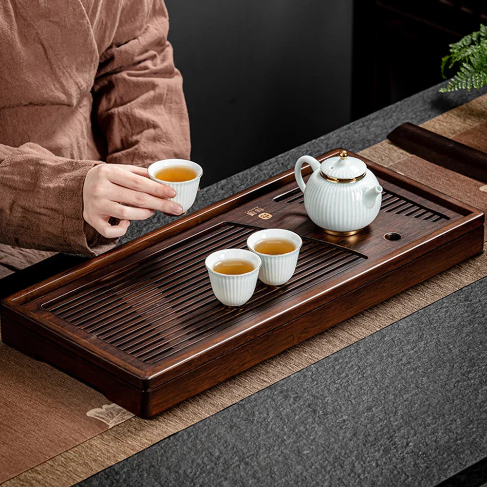Sikunuo | Bamboo Solid Wood Tea Ceremony Tray