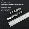 Sikunuo | All Day Titanium Tweezer Knife Multifunctional Tool