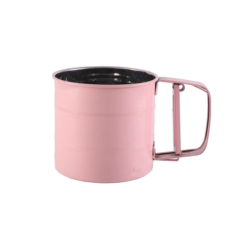 Sikunuo | Handheld Kitchen Flour Sifter Semi-Automatic Kitchen Gadget