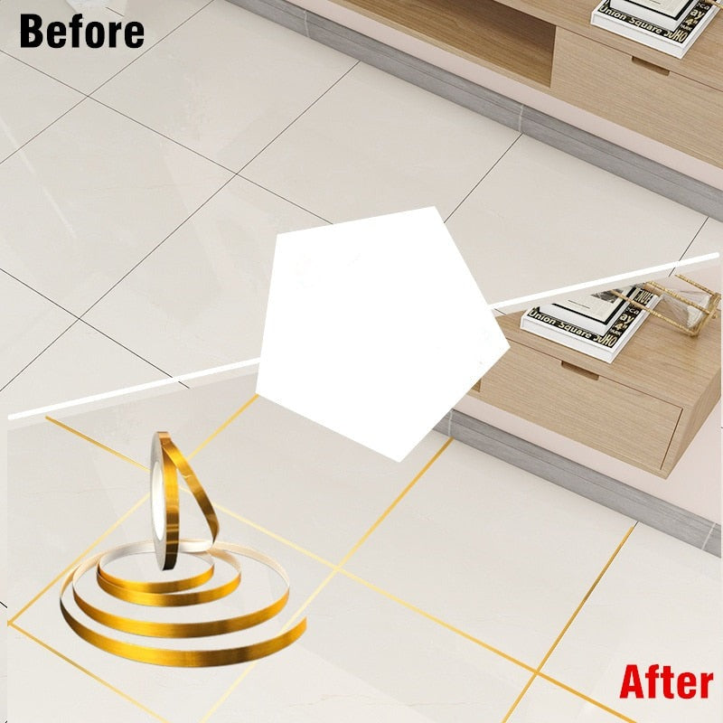 Sikunuo | Floor Tile Gap Filling Sticker