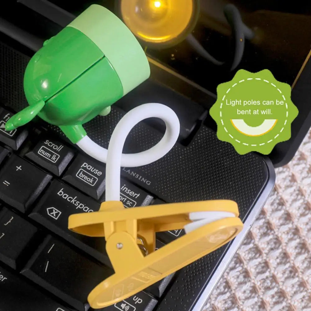 Sikunuo | Portable Mini Clip-on LED Reading Lamp