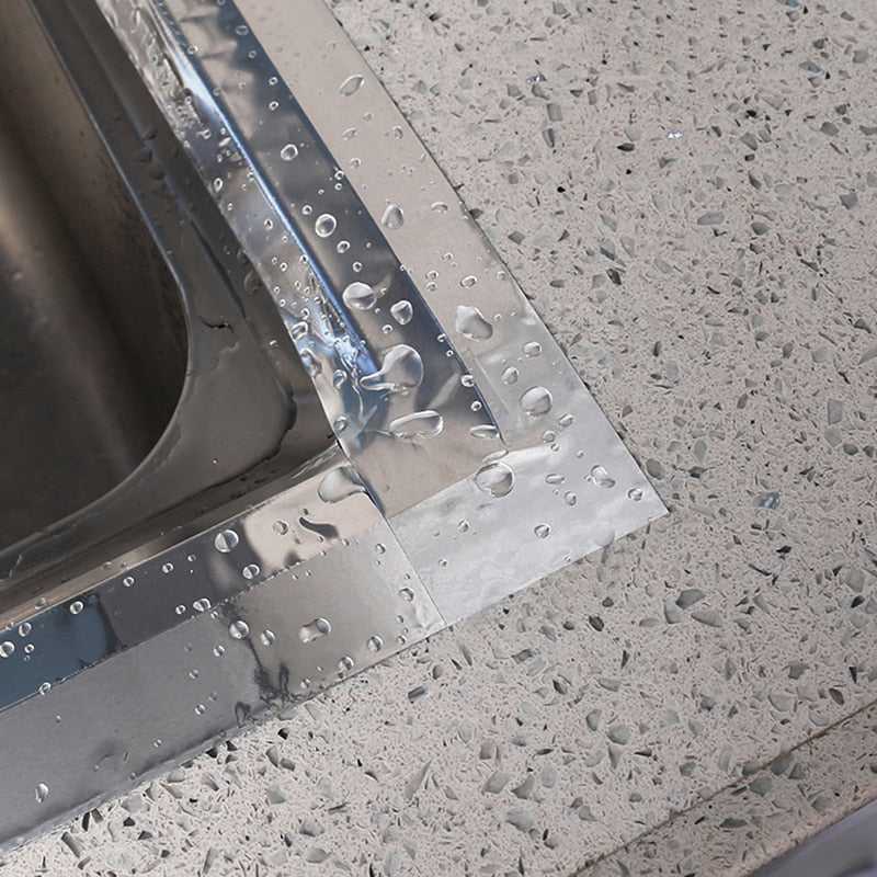 Sikunuo | Waterproof Aluminum Kitchen Countertop Tape