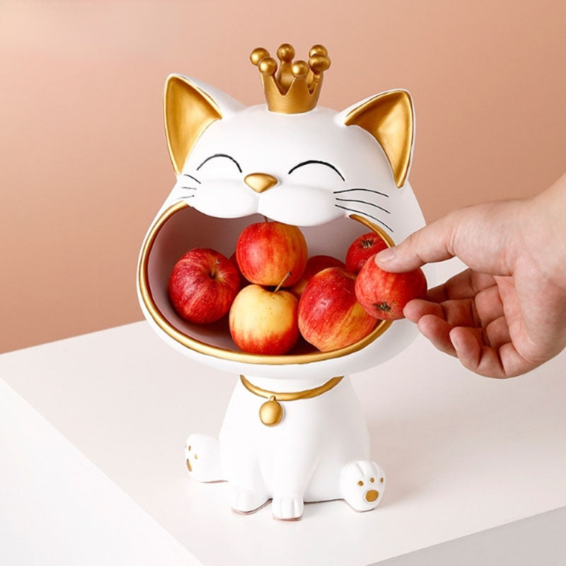 Sikunuo | Fortune Kitty Statue Home Storage Box