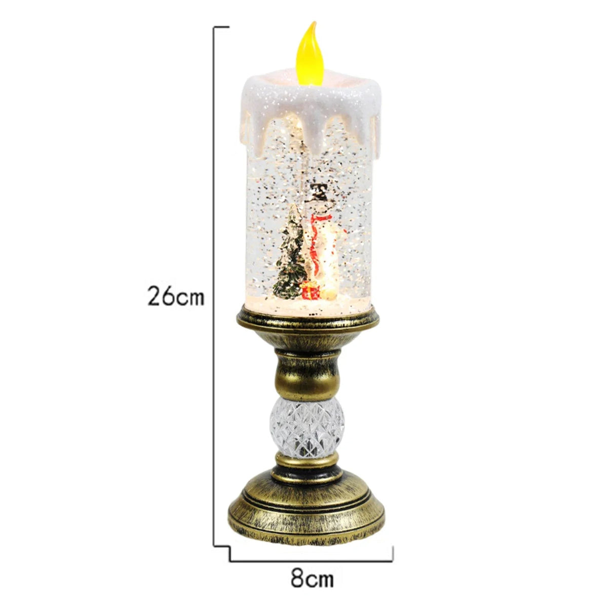 Sikunuo | Crystal Echo Christmas Water Candle