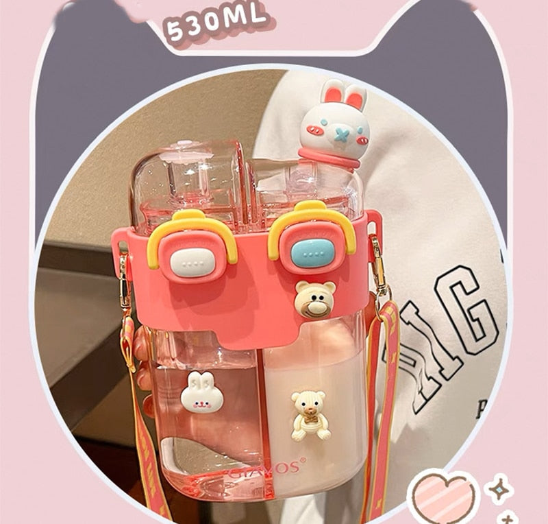 Sikunuo | Double-Bin Drink More Kids Water Bottle