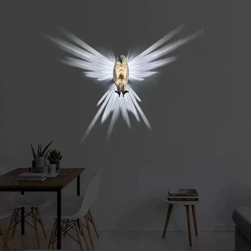 Sikunuo | 3D Eagle Wall Projection Lamp