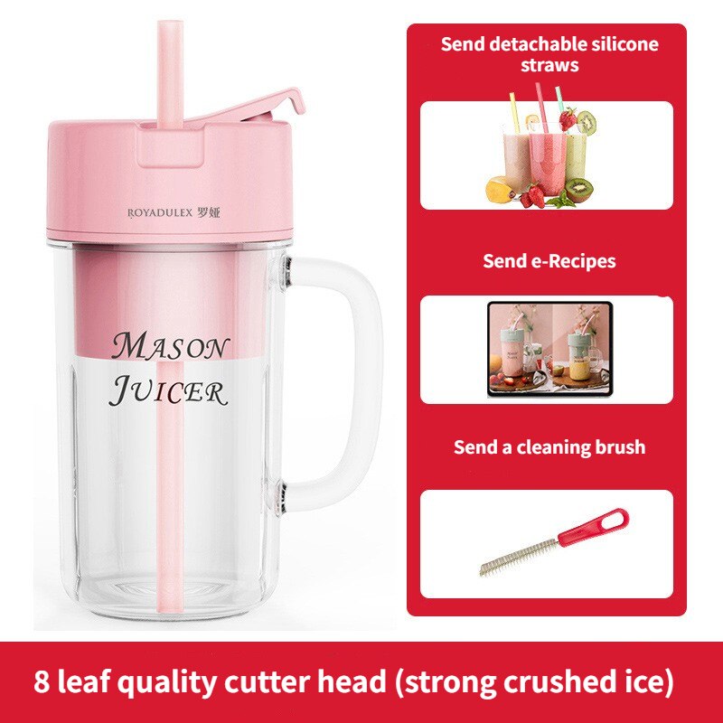 Sikunuo | Modern Crush Blend Large Capacity Portable Juicer Cup