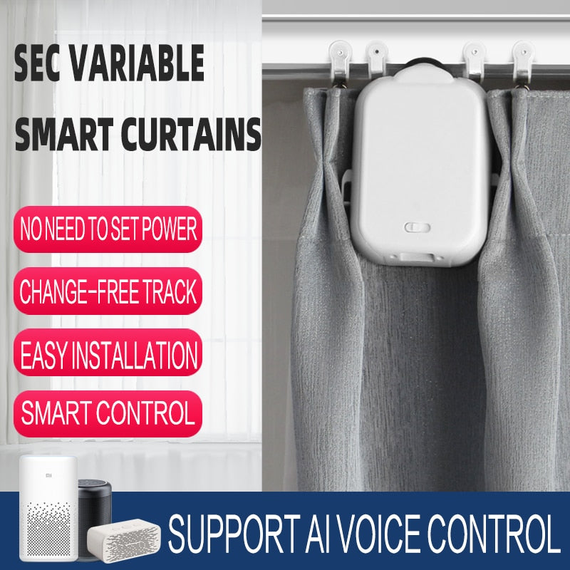 Sikunuo | Smart Remote Control Curtain Opener