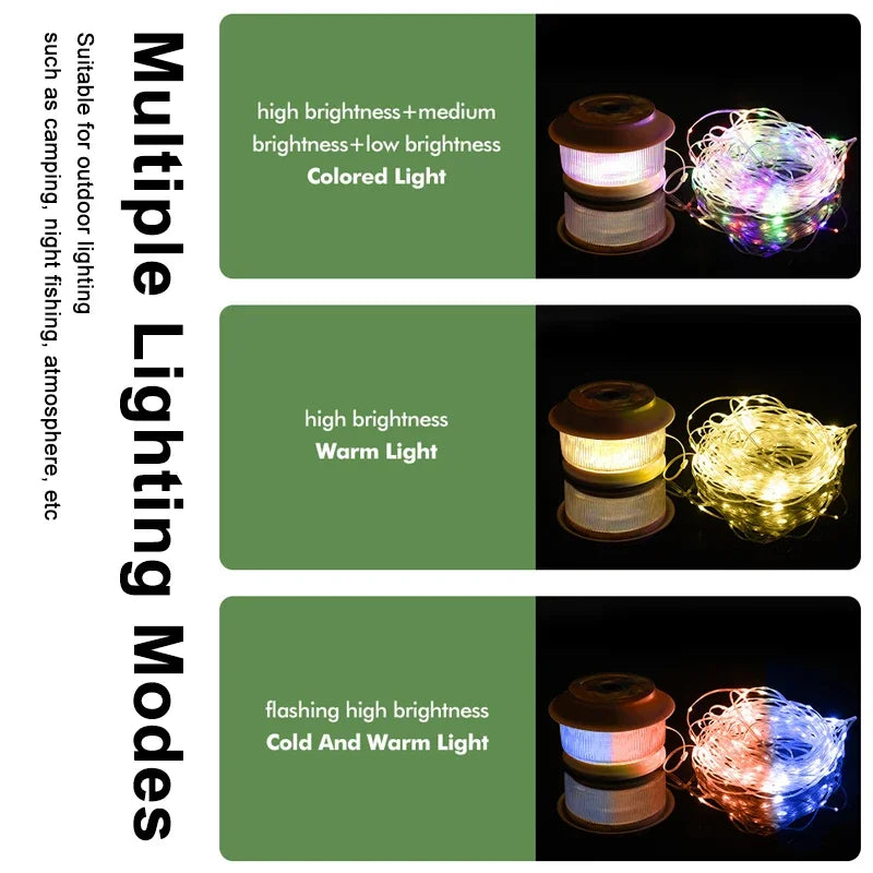 Sikunuo | Atmosphere Led Strips Camping Lamp