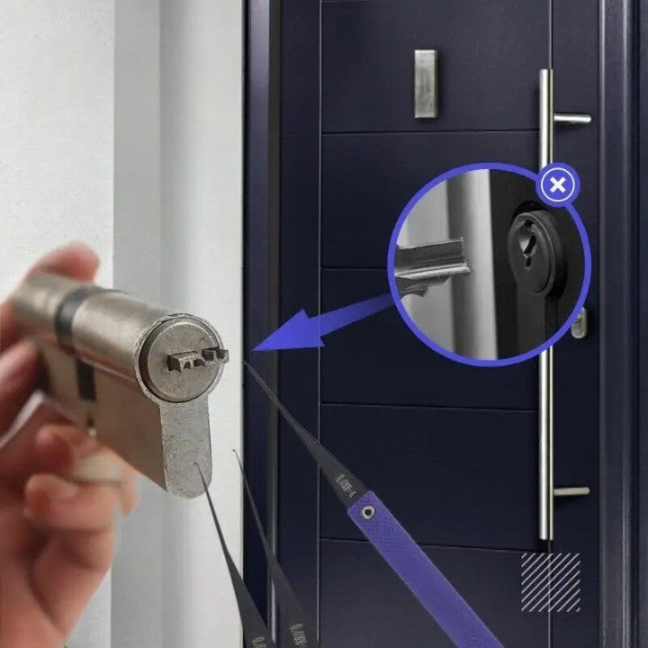 Sikunuo | Lock Fixer Car Broken Key Professional Repair Set