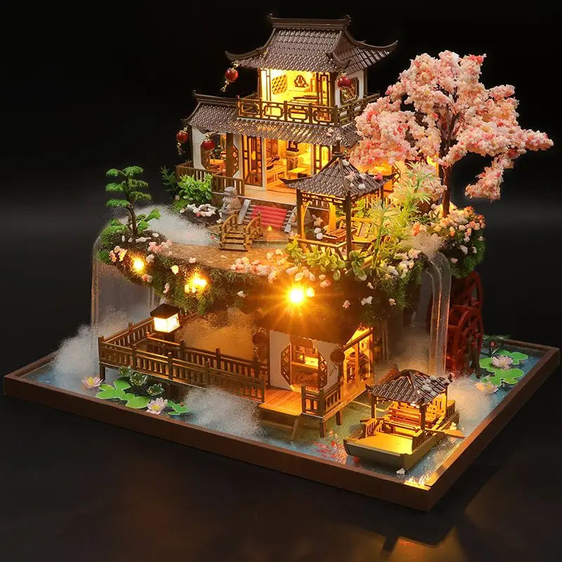 Sikunuo | DIY Wooden Chinese Ancient Casa Miniature Building Kit