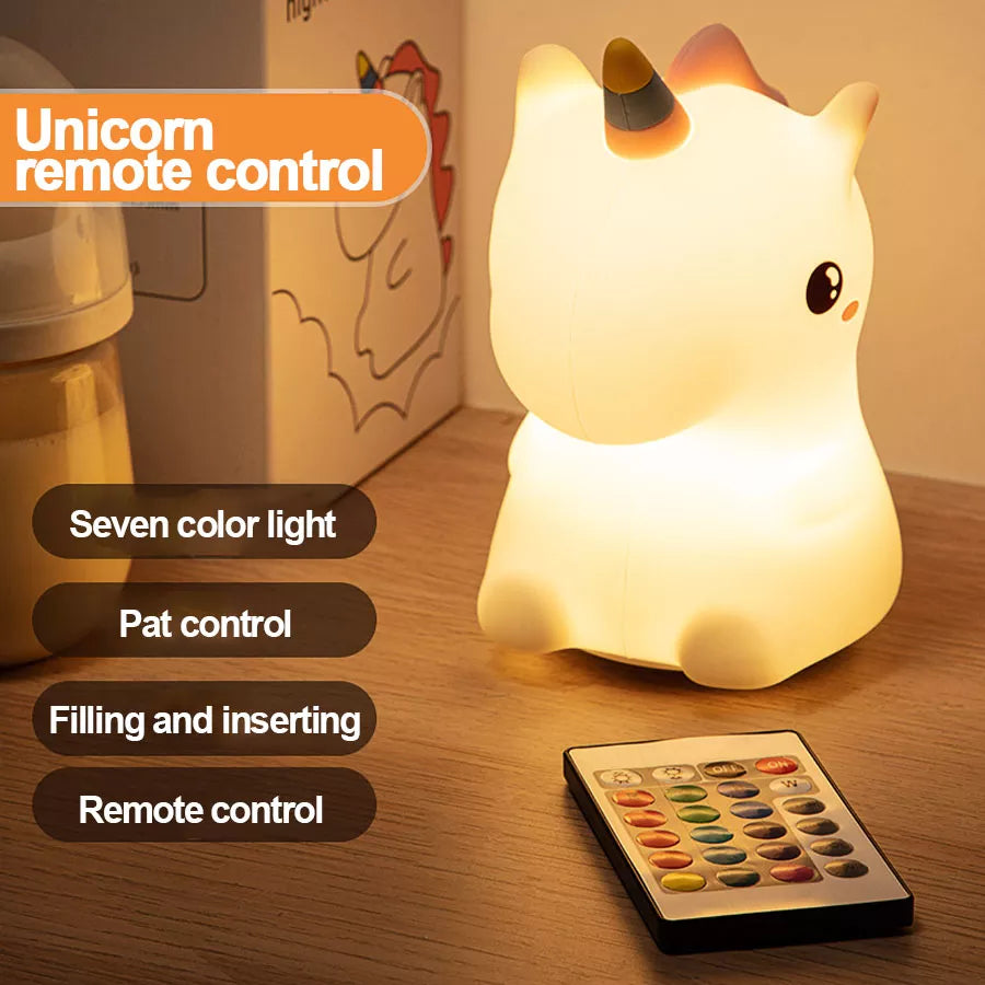 Sikunuo | Dreamy Unicorn Soft LED Bedroom Led Lamp