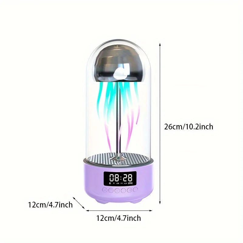 Sikunuo | Jellyfish Portable Powerful Colorful Speaker Night Lamp