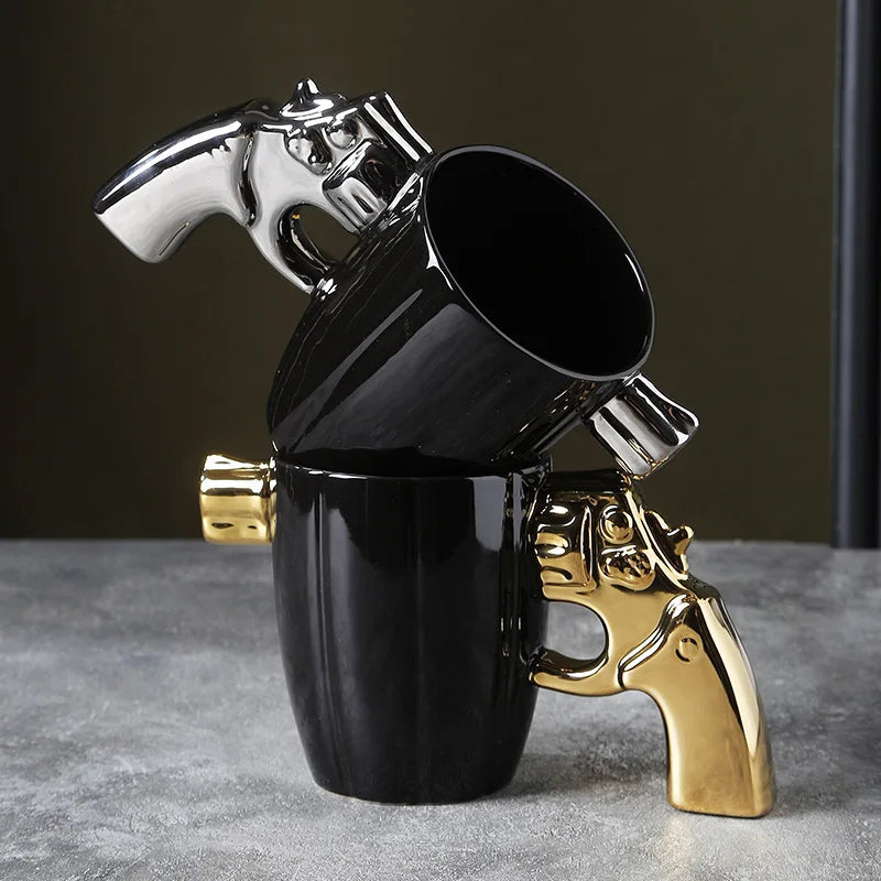 Sikunuo | Revolver Grip Coffee Mug