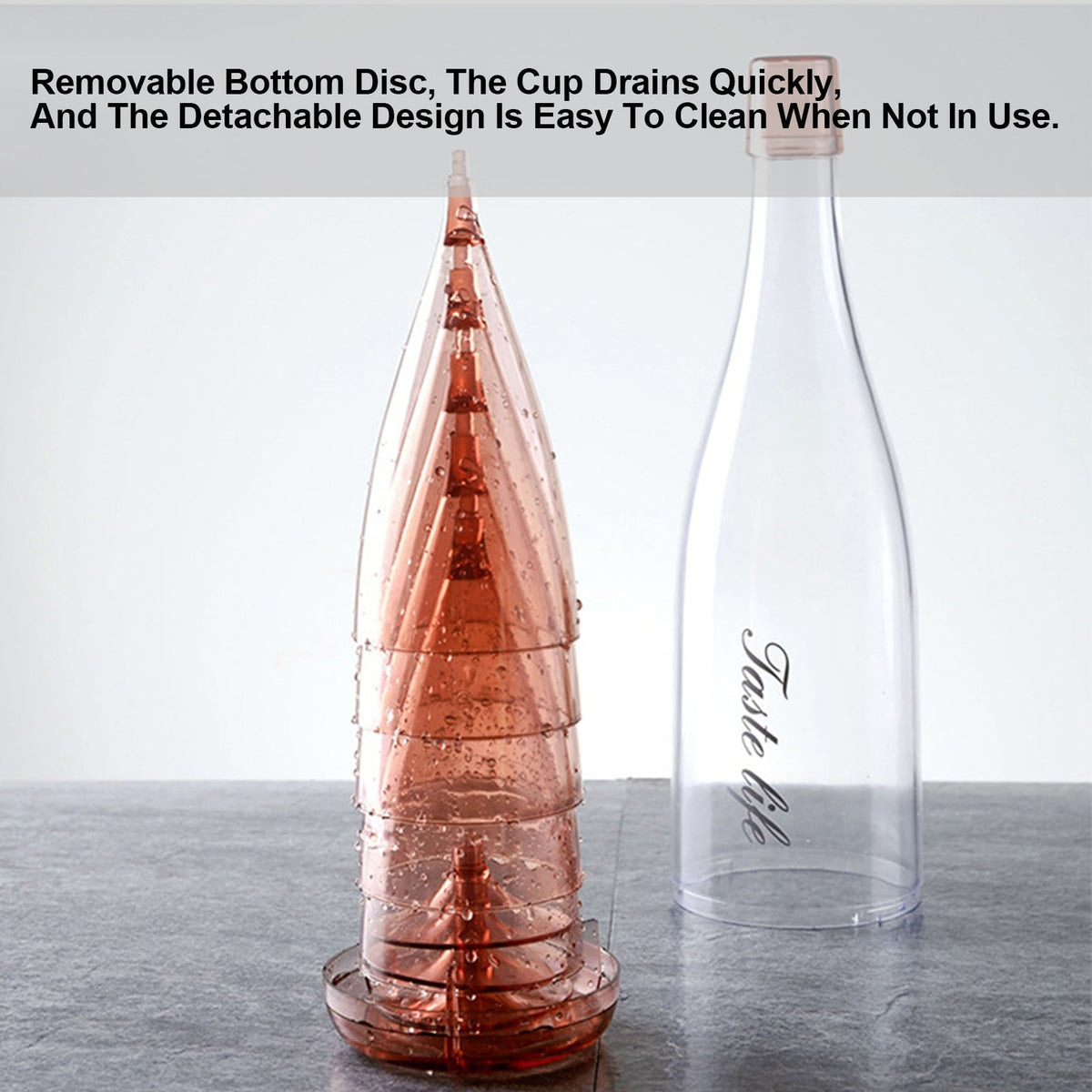Sikunuo | Creative Detachable Drink Glasses with Bottle