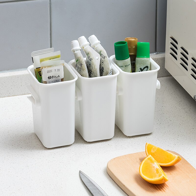 Sikunuo | Side Door Refrigerator Organizer Food Storage Box