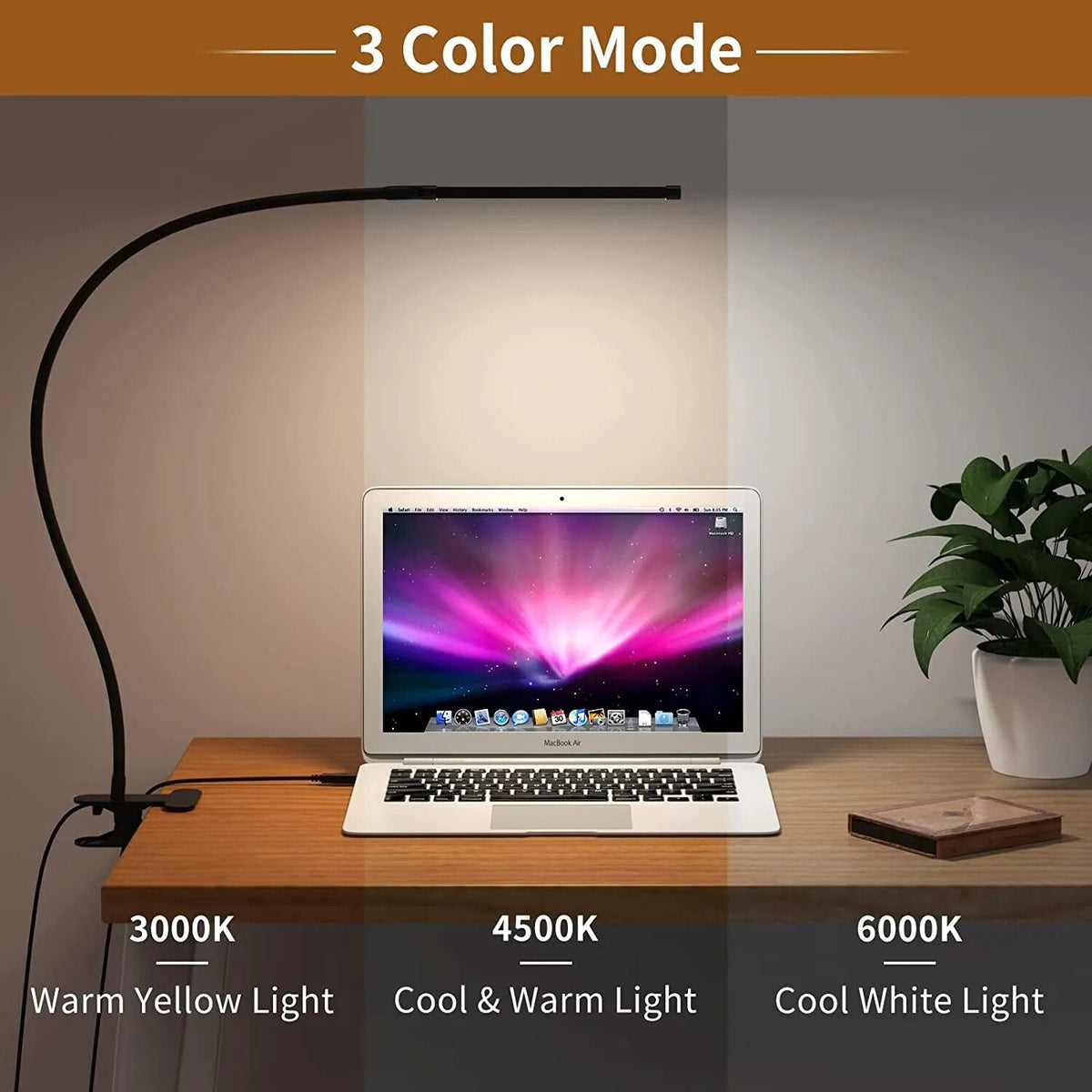 Sikunuo | Adaptive Workspace Dimmable Flexible LED Lamp