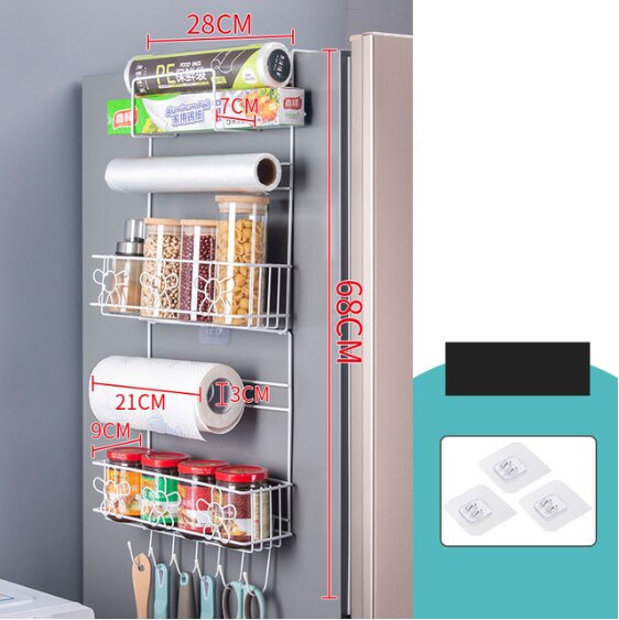 Sikunuo | Super Storage Refrigerator Organizer Spice Rack