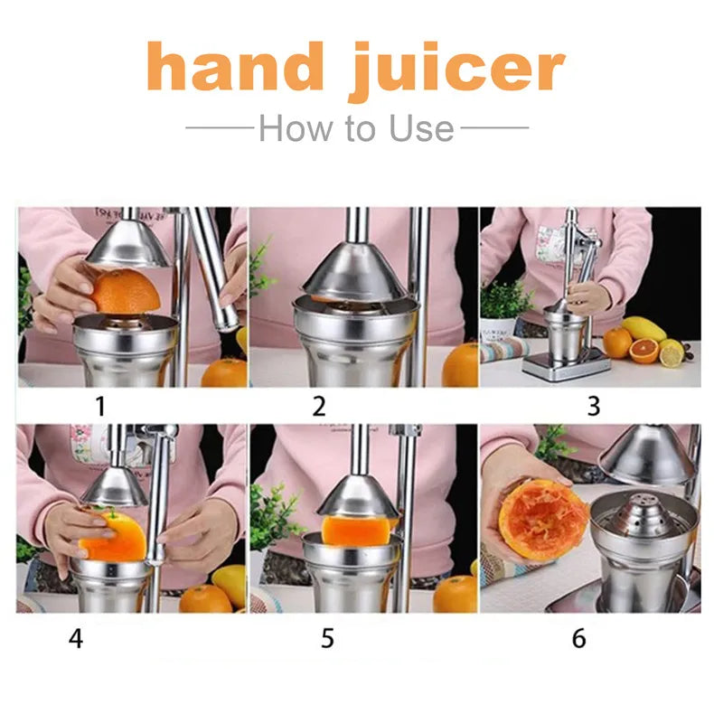Sikunuo | Professional Grade Manual Fruit Squeezer Gadget