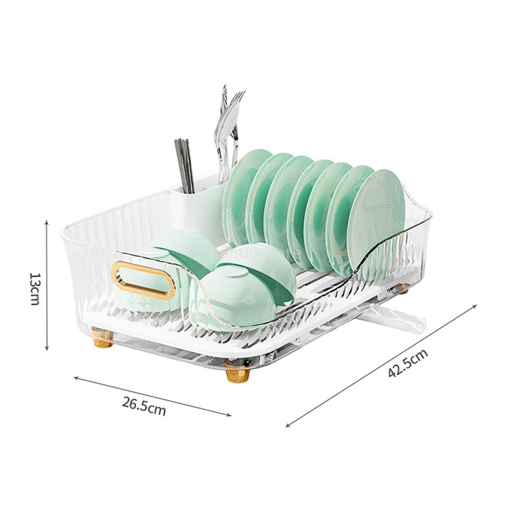 Sikunuo | Kitchen Space Saving Dish Drainer Vegetable Basket