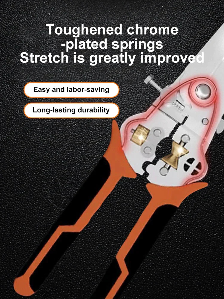 Sikunuo | Heavy-Duty 10in1 Wire Cutter Stripping Pliers