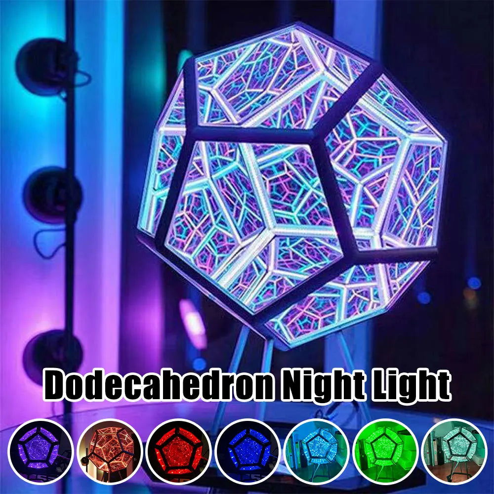 Sikunuo | Artsy Infinite Color Decorative Lamp