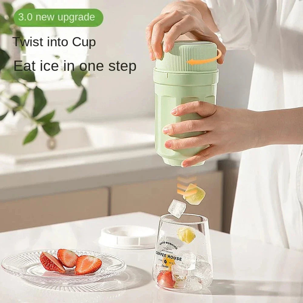 Sikunuo | Automatic Spiral Release Easy-Release Ice Cube Maker
