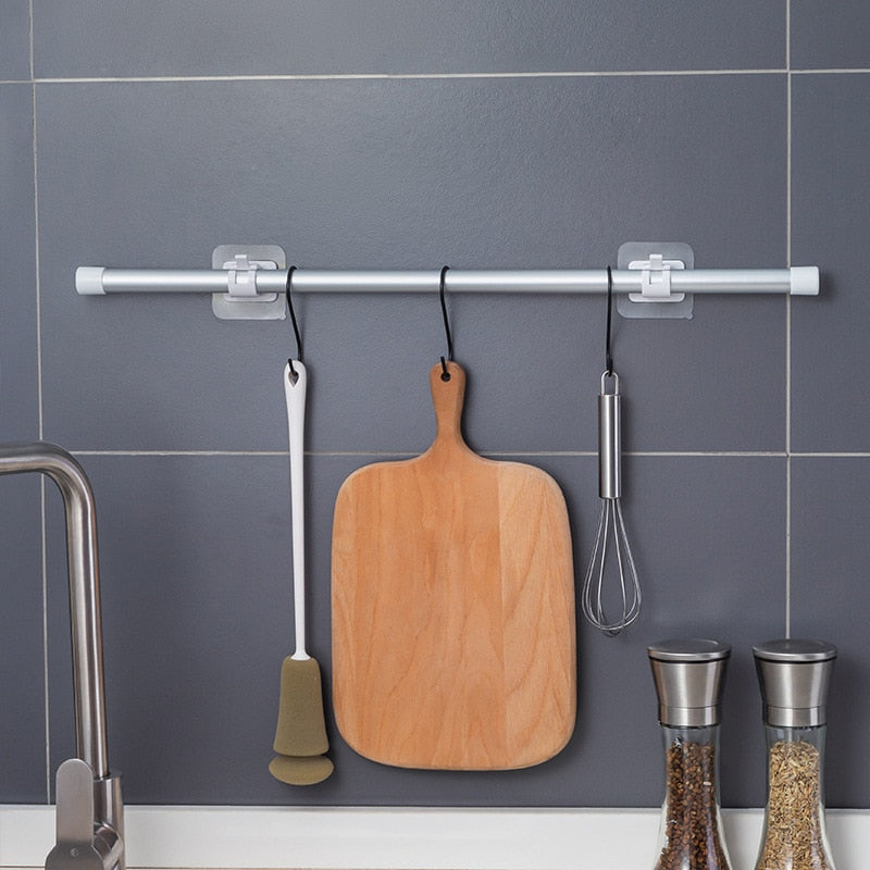 Sikunuo | Self Adhesive Curtain Rod Holder