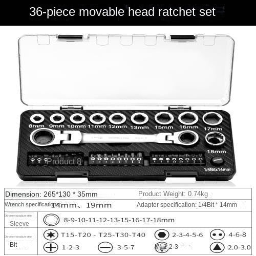 Sikunuo | Ratchet-Tastic Master Multitool Wrench Set