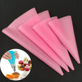 Sikunuo | 4Pcs Diy Reusable Pastry Icing Bag