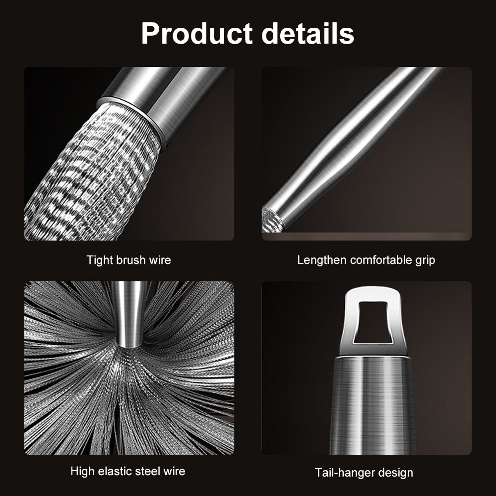 Sikunuo | Anti-Scratch Easy Pan Cleaning Brush