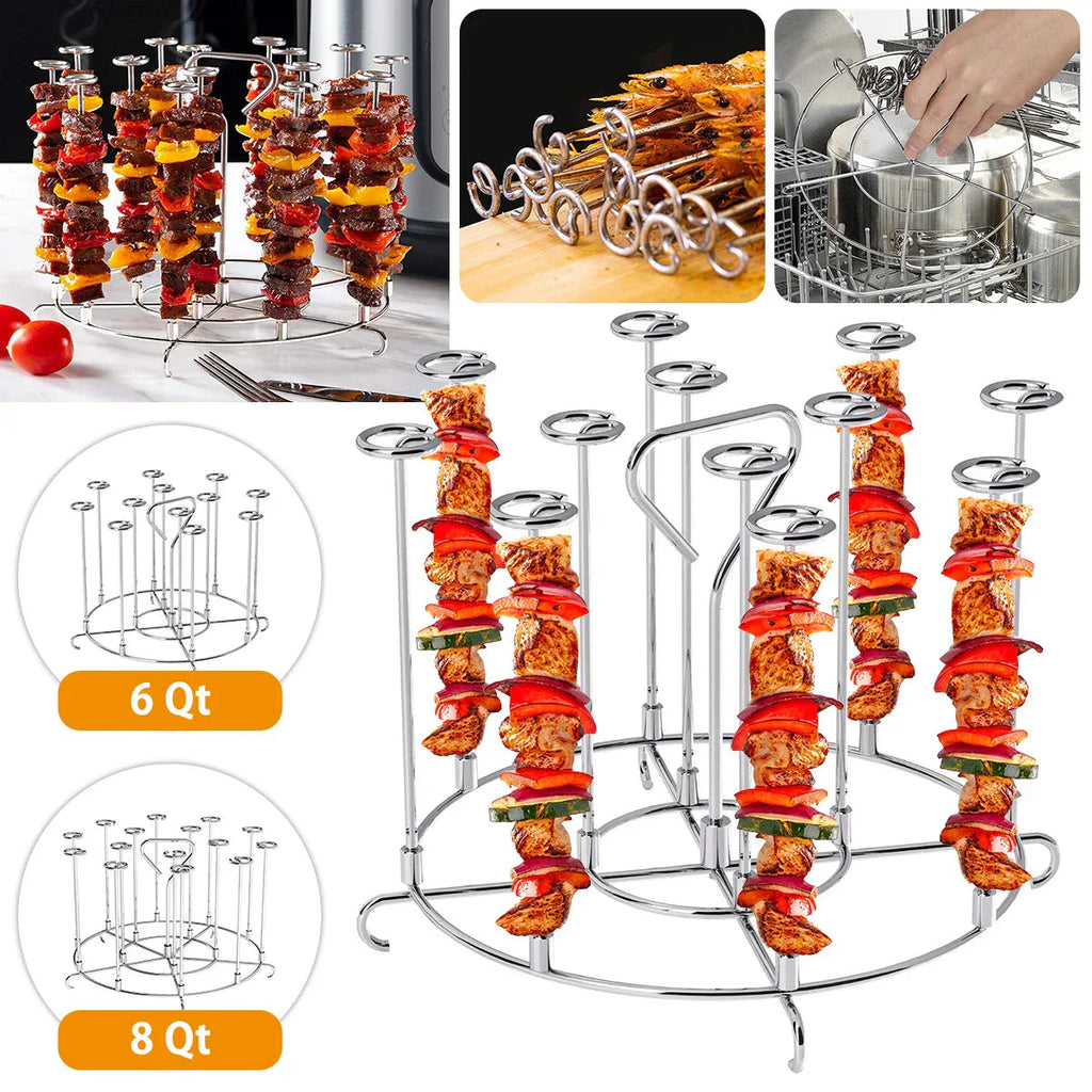 Sikunuo | Air Fryer Vertical Kebab Maker Stand