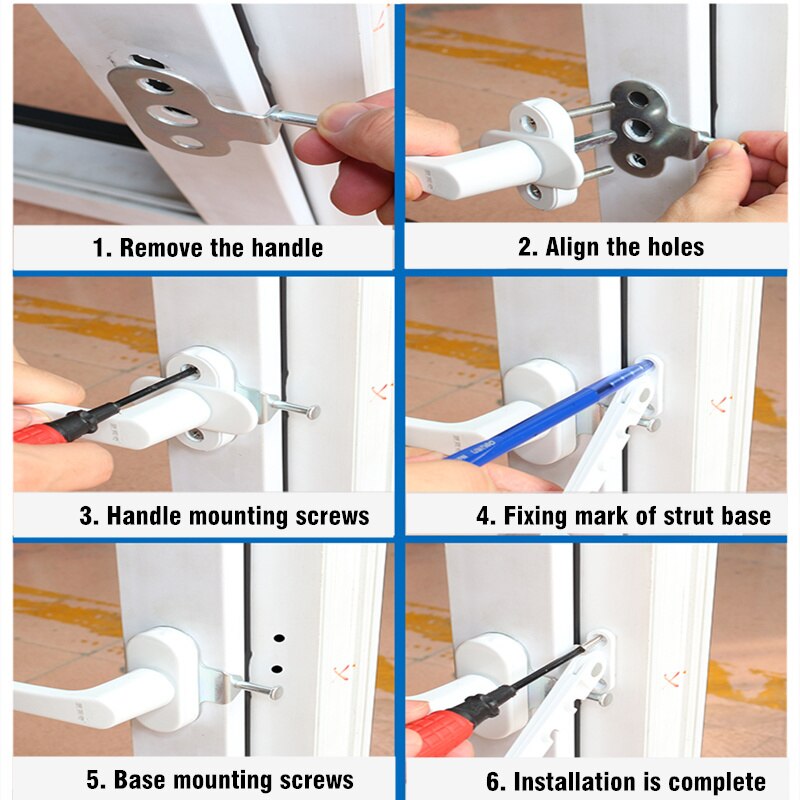Sikunuo | Adjustable Window Limiter Lock