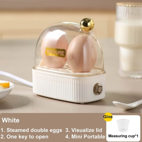 Sikunuo | Mini Electric Egg Steamer Machine
